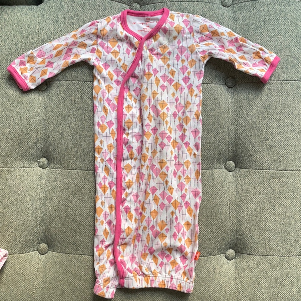 Magnetic Me Baby Girl Gown Onesie Size Newborn NB